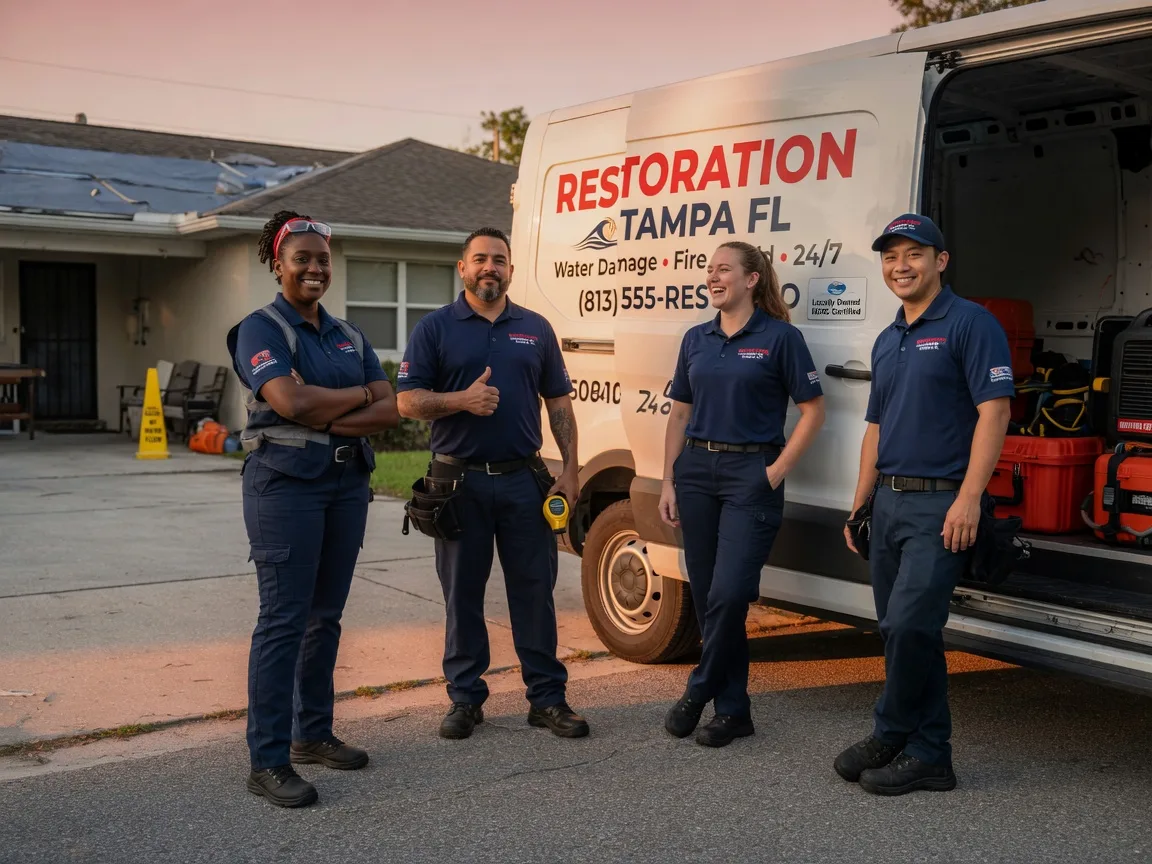 Water Damage Restoration company in Long Branch, TX